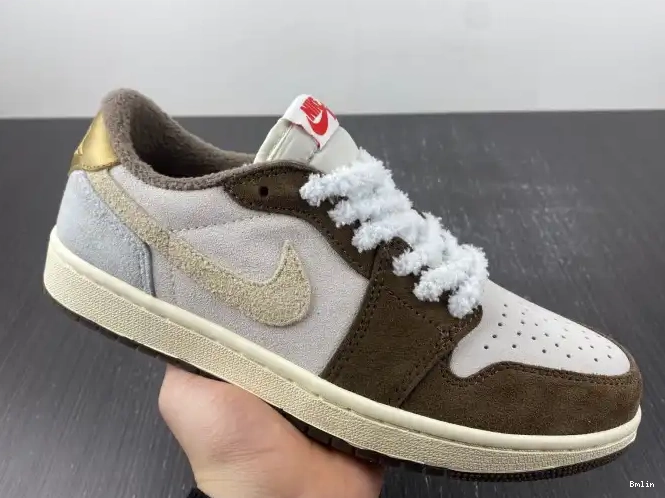Bmlin Shoes Rabbit Air Jordan 1 DV1312-200 Year Retro of OG the Low 0506